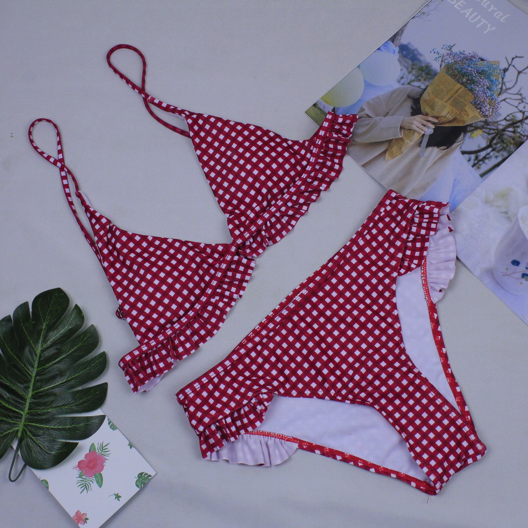 Plaid Bikini