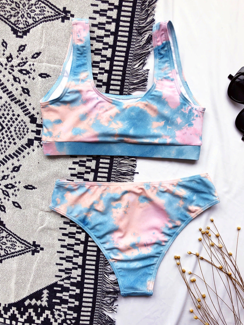 Tie-dye Print Bikini