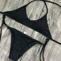 Solid Bikini Set